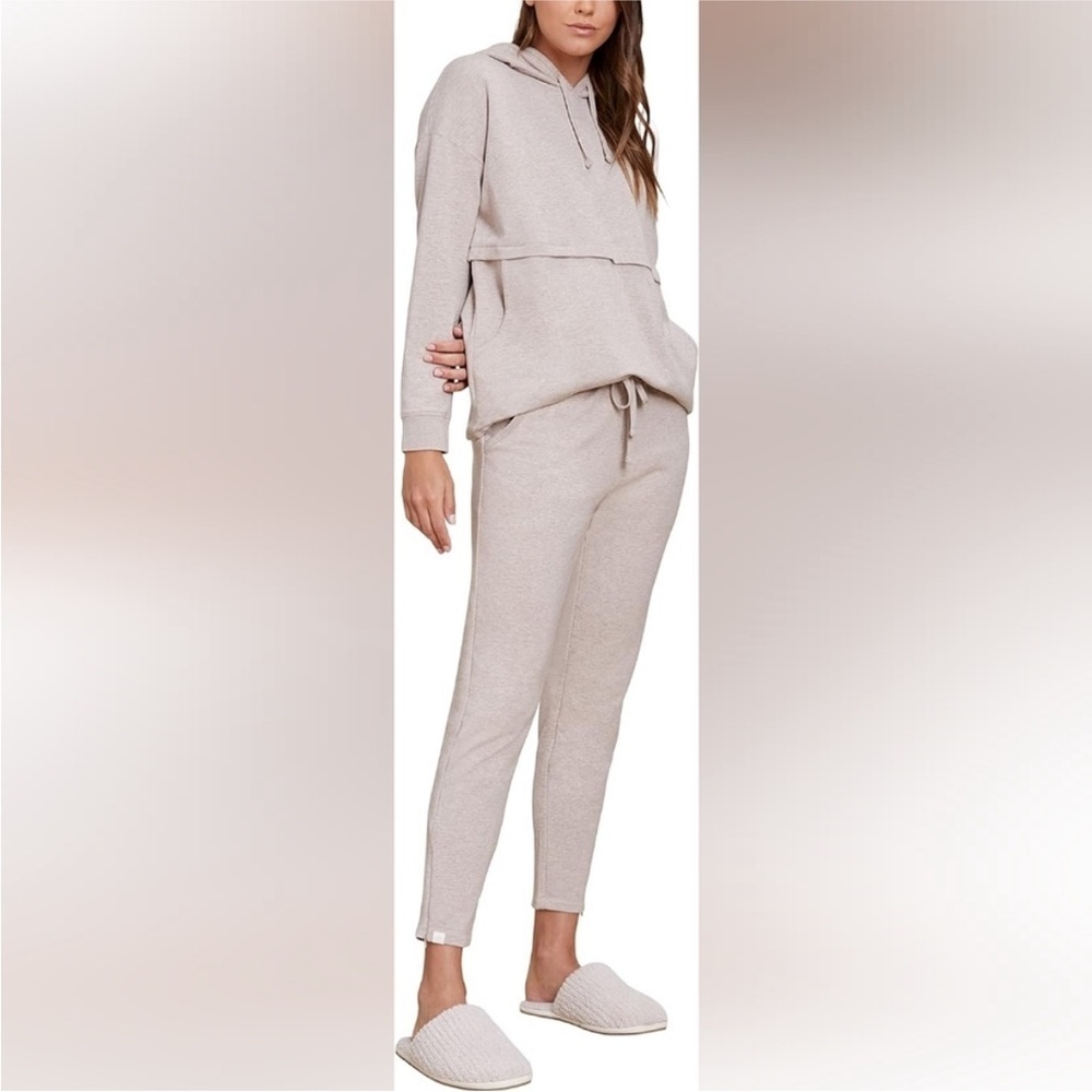 NEW Barefoot Dreams Fleece Luxe Lounge Athletic Joggers Sweatpants small